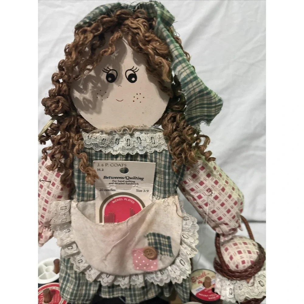 Spinning Sally Rag Doll Sewing Kit vintage spinning